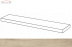 Плитка Italon Лофт Магнолия ступень угловая правая (33x160)